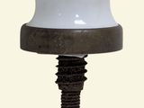 an image of a close up of a screw on a light fixture