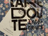 a picture of a book with a label on it
