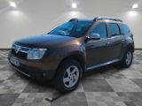a picture of a brown dacia parked in a room