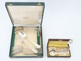 a box with a set of silverware in it