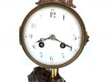 a clock that is sitting on top of a table