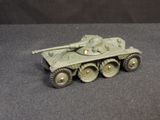 a small toy tank that is sitting on a table