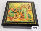 a picture of a box with a painting on it
