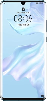 un gros plan de l'avant et de l'arrière d'un Samsung Note 10 blanc