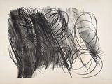 an image of a black and white drawing of a woman ' s face