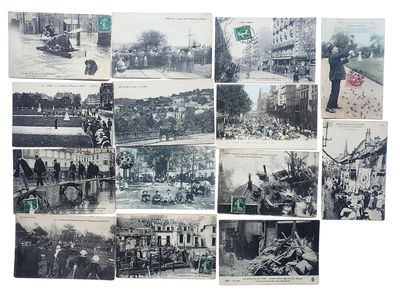 plusieurs vieilles photographies en noir et blanc représentant des personnes dans une ville