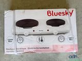 a box with a picture of two burners on top of it