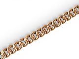 an image of a close up of a gold chain on a white background
