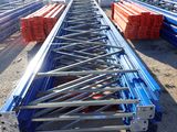 many different types of construction equipment on the ground