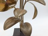 a lamp that is sitting on top of a table