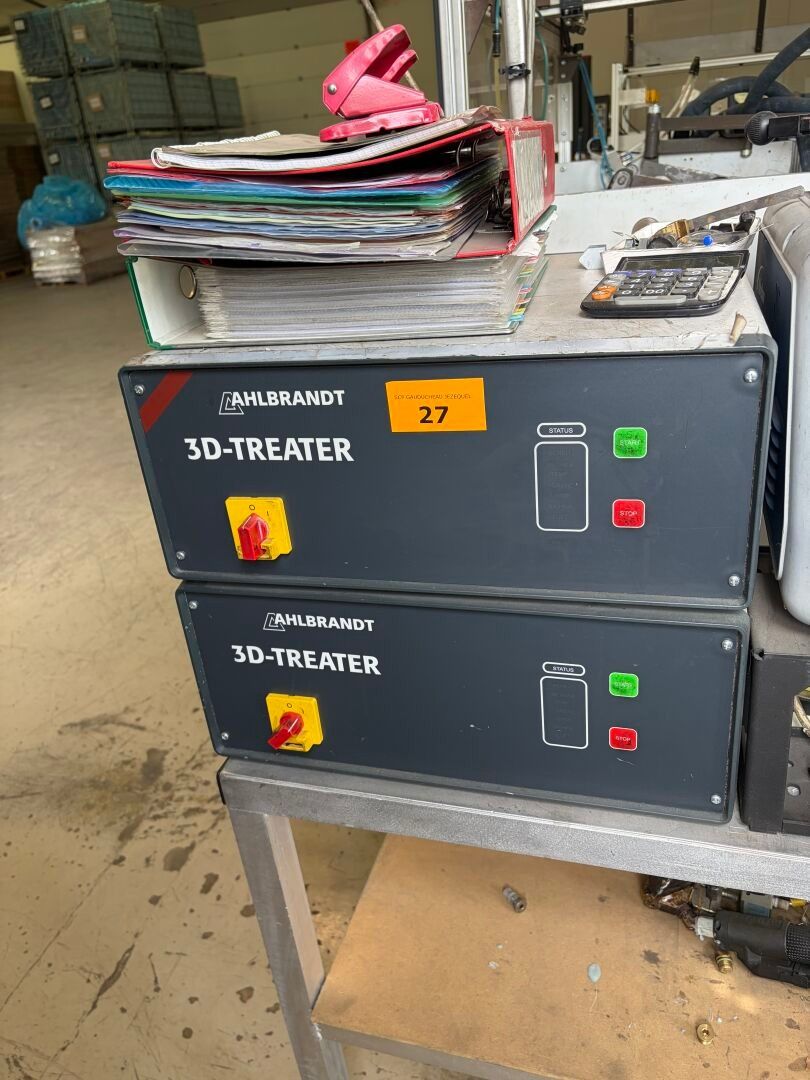Machine AHLBRNADT 3D TREATER pour traitement Corona (traitem…