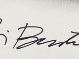 a close up of a person ' s signature on a piece of paper