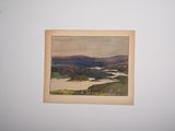 a picture of a painting on the wall of a room