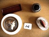 a picture of a table with a lot of items on it