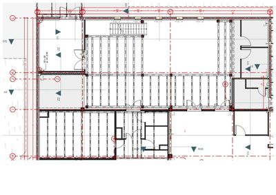 une image représentant un dessin d'une maison avec son plan d'étage