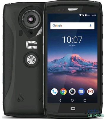 un téléphone portable noir équipé d'un appareil photo