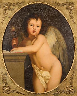 une image représentant un ange tenant un livre
