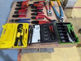 many tools that are sitting on a table together