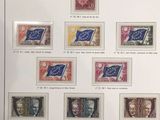 an image of a picture of a collection of stamps with the names of different countries