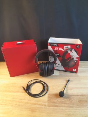 DH644// Casque HyperX Cloud Alpha – Casque gaming.