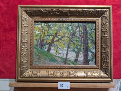 une photo d'une peinture exposée dans un musée