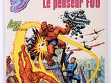 la couverture de la première bande dessinée française, « Le Pesseur fou »