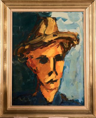 Michel POUTEYRON (1938-2011) Portrait