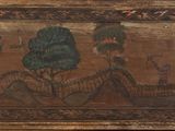 painting of a man and a woman in a landscape with trees