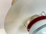 a white light that is on top of a table