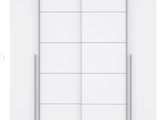 a white sliding closet door with a mirror on the side