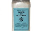 a jar of diatomee with a label on it