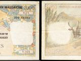 deux billets de banque différents sur lesquels figurent respectivement l'image d'un homme et celle d'une femme