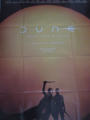 une image représentant une affiche de film sur laquelle figurent deux personnes tenant des épées