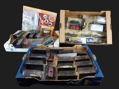 deux cartons contenant divers appareils électroniques, le tout dans un seul carton