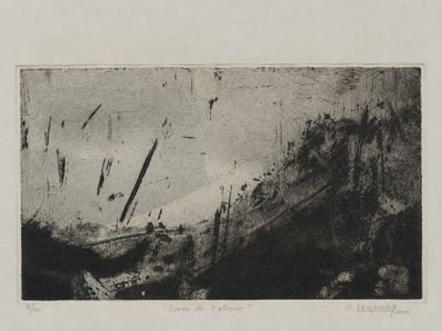 an image of a black and white drawing of a mountain