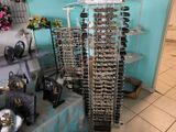 a lot of jewelry on display in a store