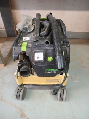 a picture of a dust extracter with a blower attached to it