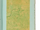 un livre sur lequel figure le dessin d'un oiseau