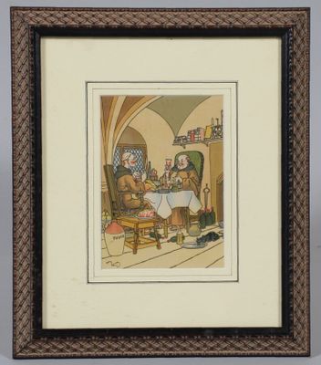 une image représentant un homme et une femme assis à une table