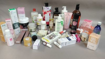 many different types of skin care products on the table
