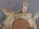 a picture of a piece of wood with a hole in it