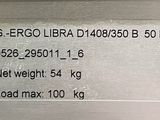 a label on the side of a machine that says gergo libra