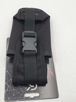 a cell phone case with a black belt on it