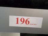 an image of a close up of a computer monitor with a sticker on it