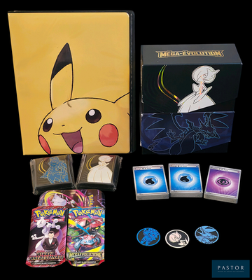 une boîte de cartes à collectionner Pokémon et une boîte de cartes à collectionner Pokémon