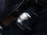 a close up view of a car ' s interior with a steering wheel