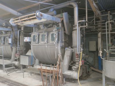 a large machine that is sitting inside of a building