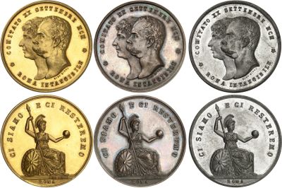 six different types of coins with faces of people on them
