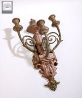 Applique en bronze de style Louis XVI à trois bras de lumièr… (photo 3)