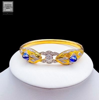 an image of a close up of a bracelet on a mannequin